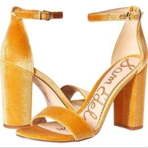 Sam Edelman Yaro Ankle Strap Sandal Block Heels